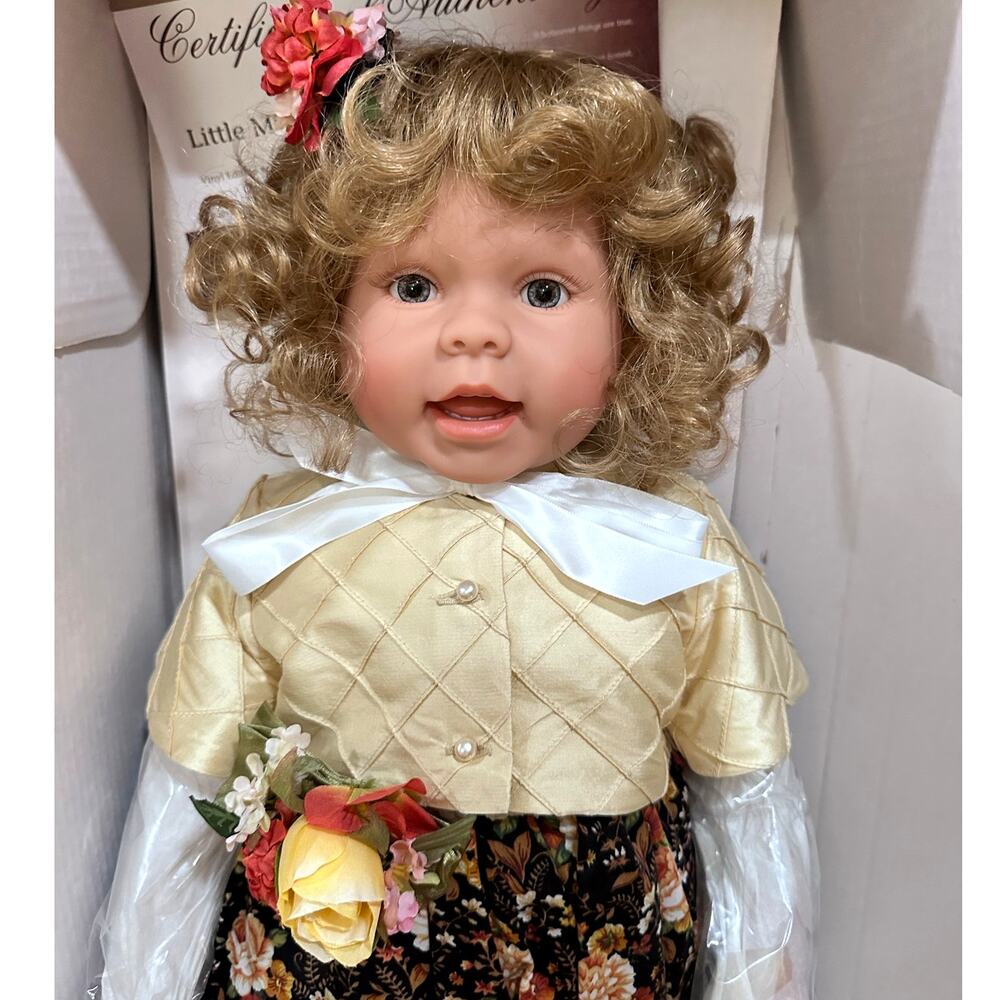 Lee Middleton Original Dolls Artist Studio #897/1000-2004 "Little Miss"-NEW - Picture 1 of 16